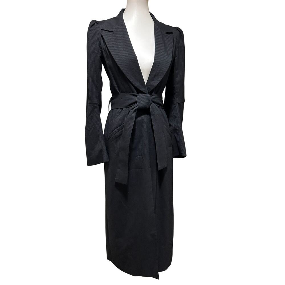 Vintage MASON Archival Pinstripe Full-Length Blazer/Duster Steampunk